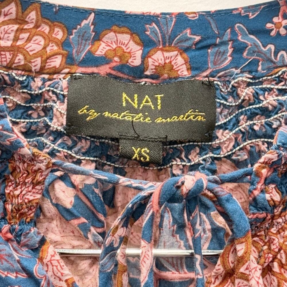 Natalie Martin Lola Floral Blouse Bohemian Boho S… - image 4